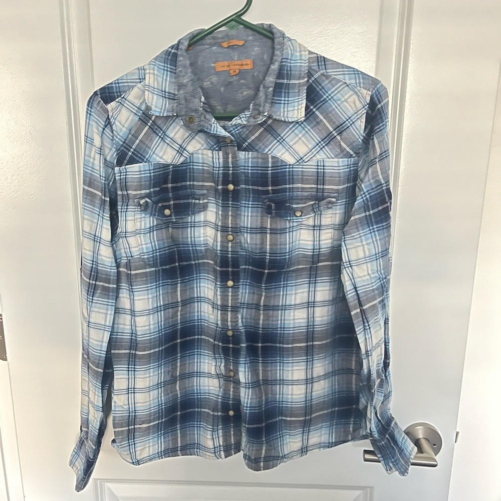 Blue Plaid Women’s Shirt